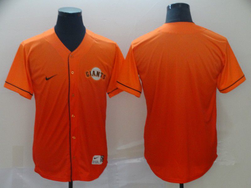 Men San Francisco Giants Blank Orange Nike Fade MLB Jersey->youth mlb jersey->Youth Jersey